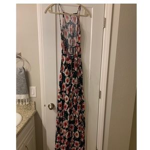 Flynn Skye floral razor cut dress